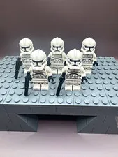 LEGO Star Wars Phase 2 Clone Trooper Minifigures Lot of 5