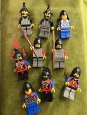 Castle Lego Minifigure Lot Of 9