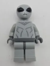  Lego UFO Classic Gray Minifigure  from 8827 Free Shipping 