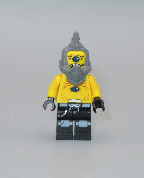 LEGO Space Police Alien Snake minifigure 8400 Space Speeder