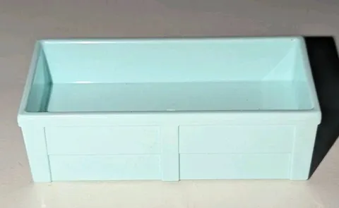Lego Duplo Watering Feeding Trough Part # 61896 Light Aqua Blue piece Farm Zoo