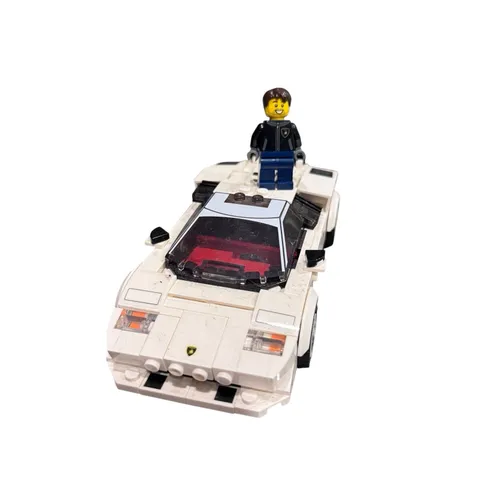 LEGO Speed Champions 76908 Lamborghini Countach Race Car w/ Minifigure - Built