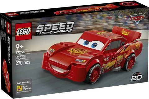 LEGO 77255 Disney Pixar Cars Lightning McQueen Speed Champions Building Set
