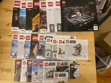 LEGO Star Wars Instruction Manuals Booklets Lot of 20