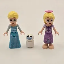 LEGO Elsa Rapunzel Olaf Mini-doll Figure Lot Disney Princess Frozen Tangled 3925