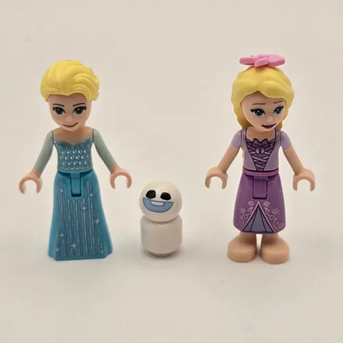 LEGO Elsa Rapunzel Olaf Mini-doll Figure Lot Disney Princess Frozen Tangled 3925