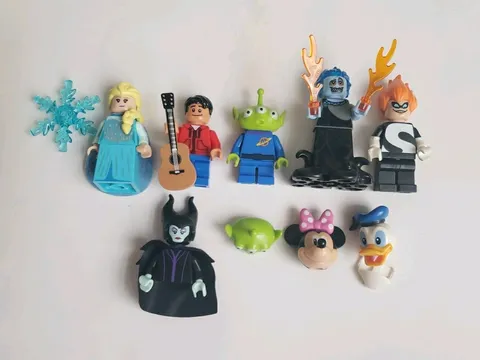 Lego Disney Minifigure Lot Read Description 