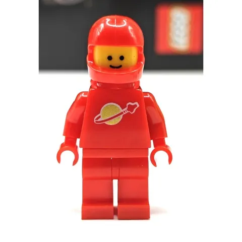 LEGO Classic Space Minifigure Red Astronaut Vintage Spaceman with Air Tanks
