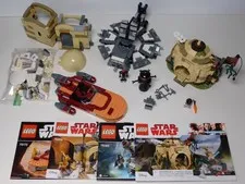 LEGO Star Wars Sets LOT - 75173, 75183, 75205, 75208 - BUILDS ONLY!   + BONUS!