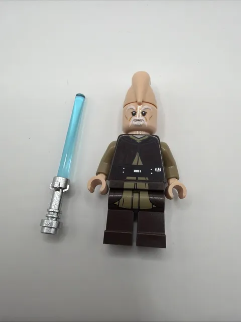 LEGO Star Wars Ki-Adi-Mundi Minifigure Jedi Master 75413 Clone Turbo Tank NEW