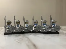 LEGO Castle Minifigures Horse Knights Lot of Six (6)