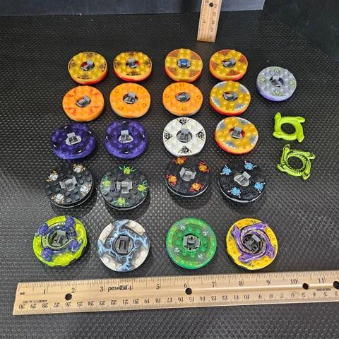 HUGE LOT of 20 Lego NINJAGO SPINNER Spinners Lightning Snakes Skulls Flames