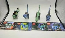 LEGO Dinosaurs 7000-7003 Complete Promotional Set w/ Instructions! 