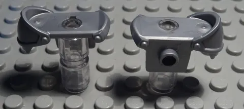 Lego Figure Accessories Shoulder Plate Silver