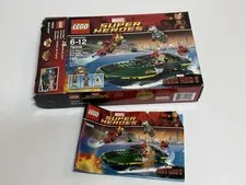 LEGO 76006 Marvel Super Heroes Extremis Sea Port Battle Box And Instructions