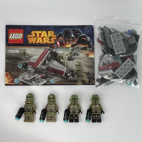 3x Lot Bundle of LEGO Star Wars 75035 Kashyyyk Clone Troopers Army Builder