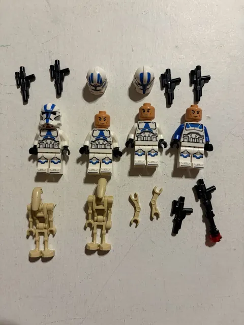 Authentic LEGO Minifigure Lot of 6 Star Wars Figures