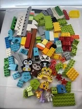 Lego Duplo Blocks Dinosaur Animals Figure Mixed Lot Great Shape Read