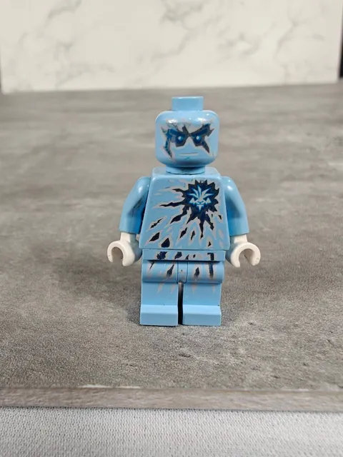 LEGO® Ninjago NRG Zane Minifigure 9590 njo0069 No Helmet, See Photos