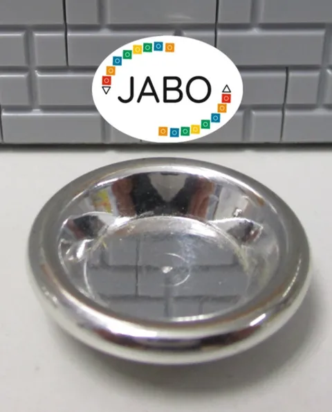 (A11 / 17 / 4) Lego 6256 Plate Chrome Silver 5843 5850 5808