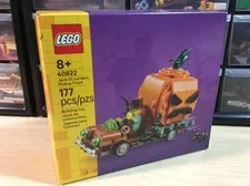 New Sealed Lego #40822 Jack-O'-Lantern Pickup Truck 177pcs Curious George Boo