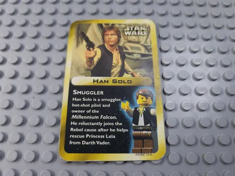 LEGO Star Wars Han Solo Trading Card Only 3341 2000