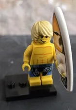 LEGO Minifigures Series 2 Surfer Complete with Board