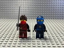 LEGO NINJAGO Hands of Time Kai and Jay Authentic Minifigures