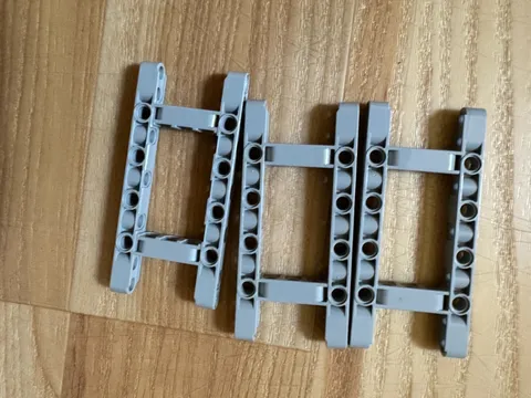 Lego technic parts, 3x H-frames. Lightly used, no damage.