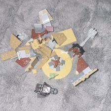 LEGO star wars Mixed Parts and pieces incomplete but has all mini figures