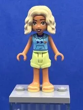 Nova (Azure Sleeveless Hoodie) frnd0739 - LEGO Friends Used Minifigure