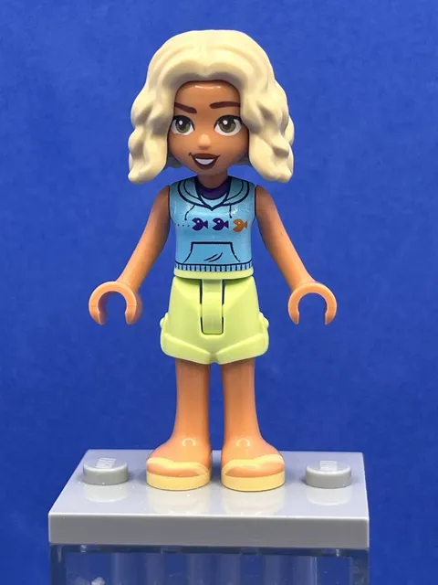 Nova (Azure Sleeveless Hoodie) frnd0739 - LEGO Friends Used Minifigure
