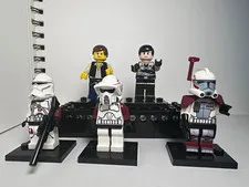 LEGO Star Wars RARE Minifigure Lot of 5 - Starkiller, Rare clones, Han Solo