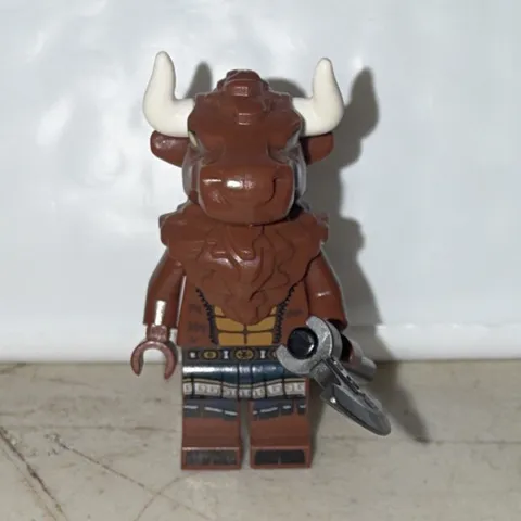 LEGO Minifigures Series 14 Monster Minotaur Bull Minifigure w/ Axe