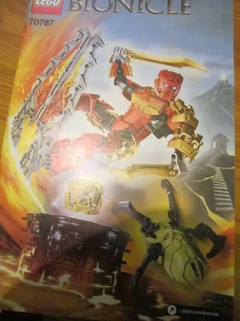 Lego Building Instructions Instruction Bionicle 70787