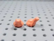 LEGO Lot of 2 Coral Pink Tree Frogs Frog Animal Minifig BT