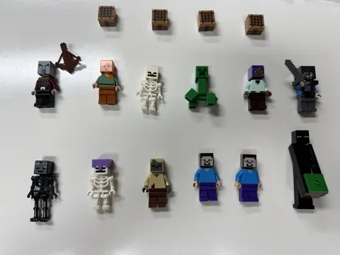LEGO® Minecraft Minifigure Lot Of 12 Figures