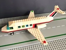 LEGO Town System #6368:  JET AIRLINER - Complete