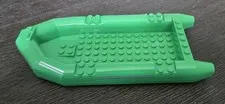 LEGO 62812 Bright Green Boat Rubber Raft Dinghy 22x10x3