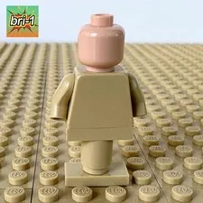LEGO, Overwatch: Roadhog Inner Head, 3626, ow017, 75977, LIGHT NOUGAT, 2019