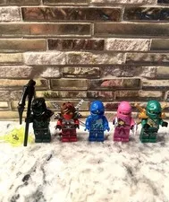 Ninjago Pink Zane Lloyd Zx Possessed Lloyd Custom Lego Minifigure Lot of 5!🔥🔥