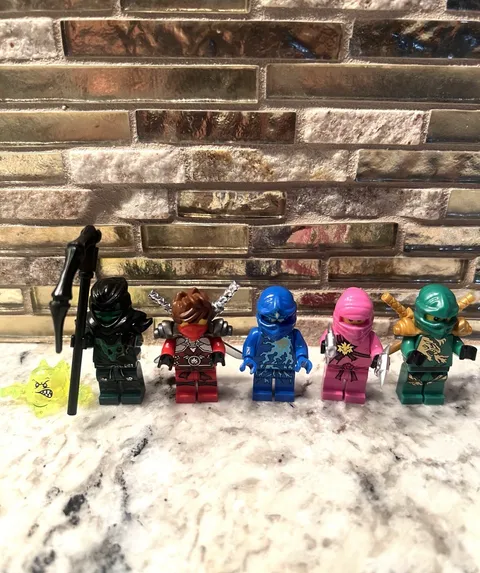 Ninjago Pink Zane Lloyd Zx Possessed Lloyd Custom Lego Minifigure Lot of 5!🔥🔥