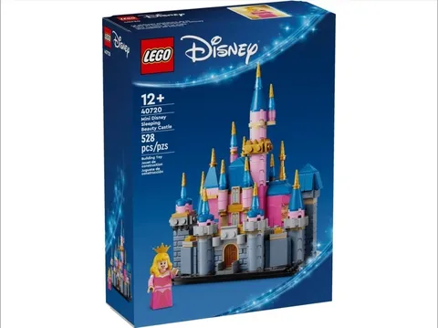 LEGO 40720 Mini Disney Sleeping Beauty Castle Disneyland Retired New Rare Set