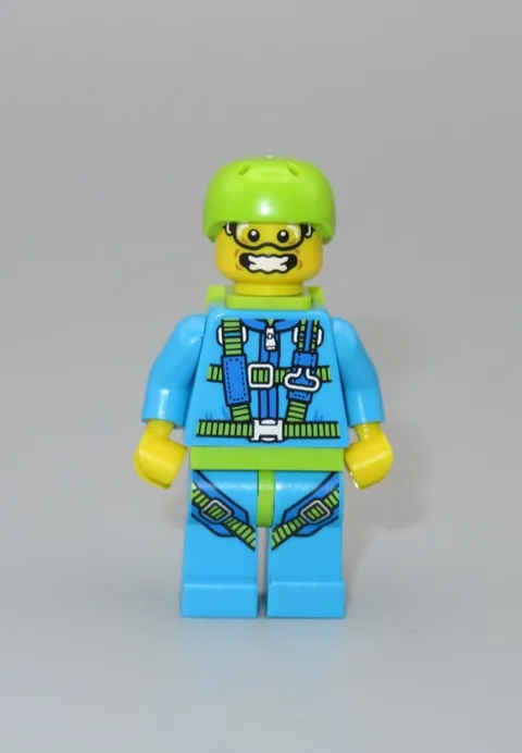 LEGO Skydiver minifigure series 10 Collectible Sports