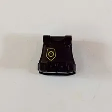 LEGO  Minifig, Vest Bulletproof with Badge and 'SUPER SECRET POLICE' Pattern