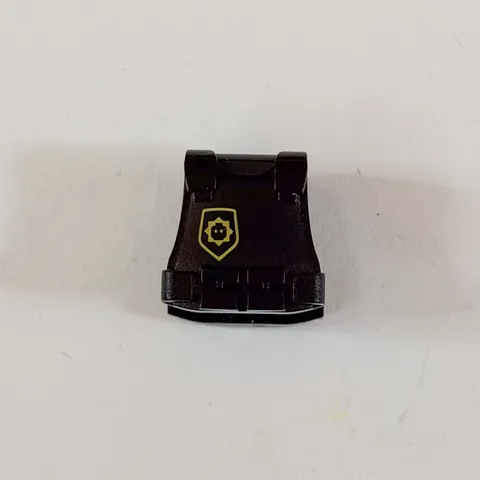 LEGO  Minifig, Vest Bulletproof with Badge and 'SUPER SECRET POLICE' Pattern