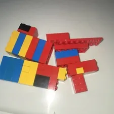 LEGO Vintage Small Lot Mixed Color Bricks & Plates Pieces Parts Plastic