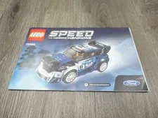 Lego Speed Champions Ford M Sport 75885 Instruction Manual Only