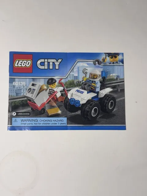 LEGO City: ATV Arrest (60135) RETIRED INSTRUCTIONS ONLY