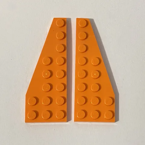 Lego 50305 50304 Orange Replacement Parts Pieces Lot of 2